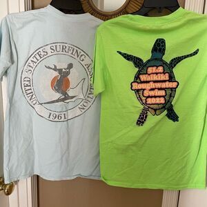 Malibu Shirts Authentic Vintage 2 Mens Surf Shirts S